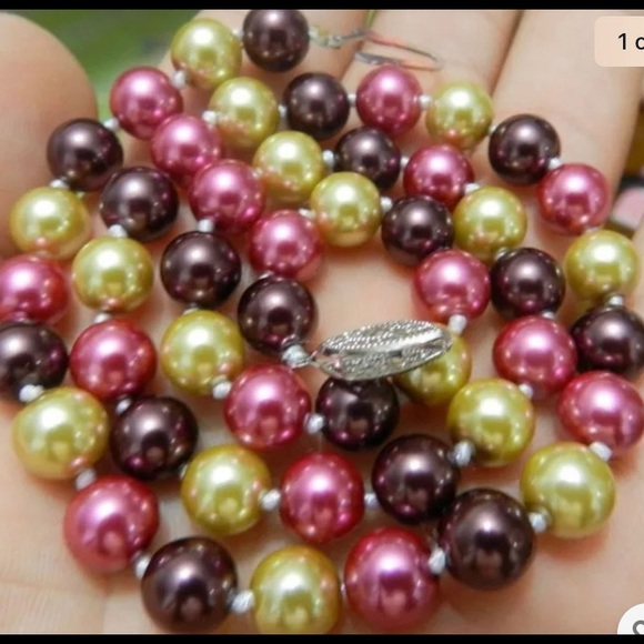 Multi-Color South Sea Shell Pearl Beads